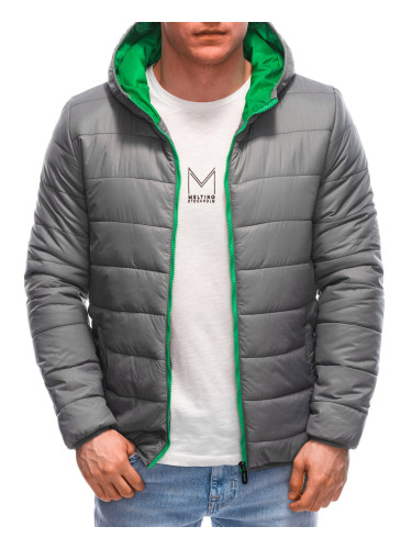 Edoti Men's mid-season quilted jacket