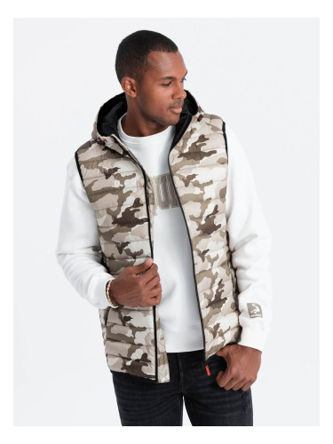 Ombre Men's quilted vest