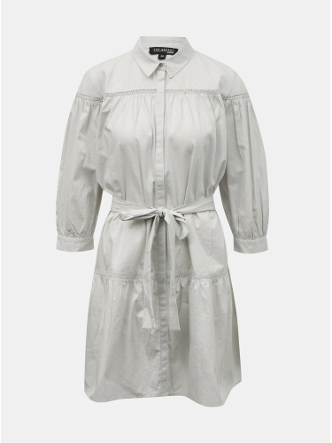 Light grey shirt dress TOP SECRET - Women's