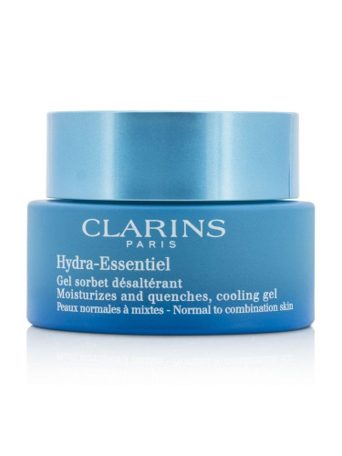 Clarins Hydra-Essentiel Moisturizes and Quenches Cooling Gel Хидратиращ и  охлаждащ гел за нормална към комбинирана кожа без опа