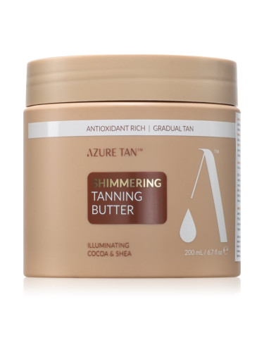 Azure Tan Shimmering тониращ балсам за тяло с блясък 200 мл.
