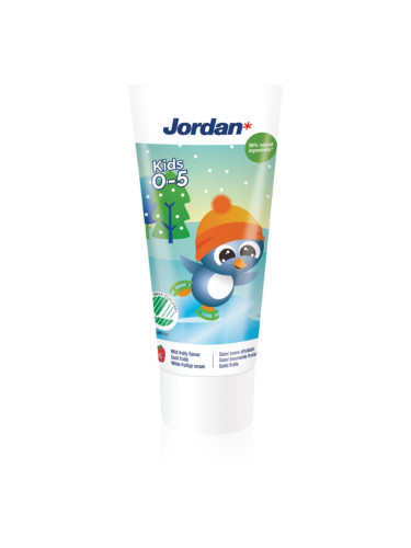 Jordan Toothpaste Kids 0-5 years паста за зъби за деца 50 мл.