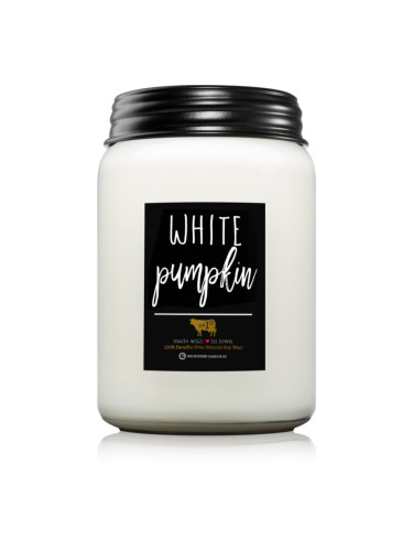 Milkhouse Candle Co. Farmhouse White Pumpkin ароматна свещ 737 гр.