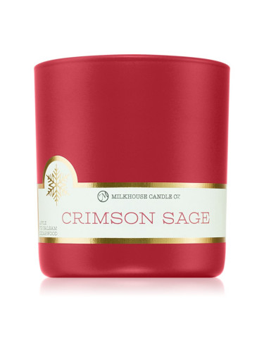 Milkhouse Candle Co. LE Winter Crimson Sage ароматна свещ 226 гр.