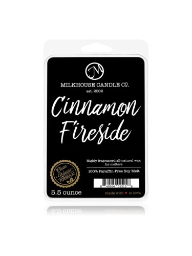 Milkhouse Candle Co. Creamery Cinnamon Fireside восък за арома-лампа 155 гр.