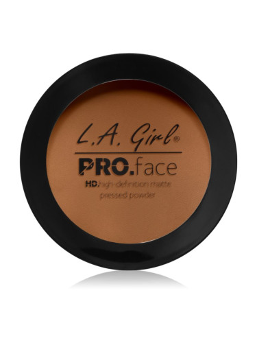 L.A. Girl Cosmetics PRO. Face HD компактна пудра с матиращ ефект цвят Classic Tan 7 гр.