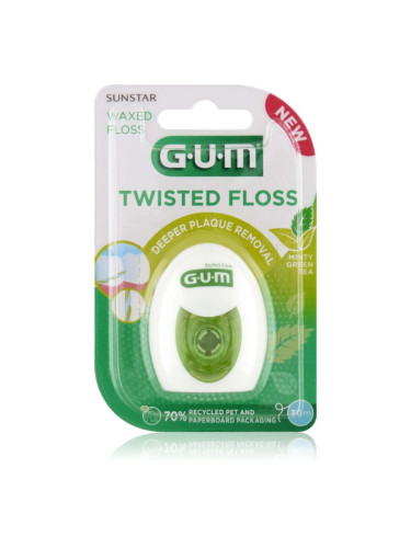 G.U.M Twisted Floss конец за зъби 30 м