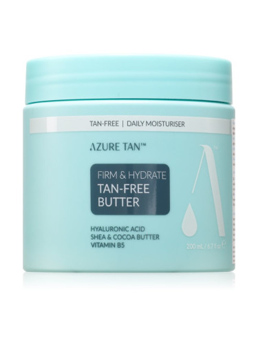 Azure Tan Firm & Hydrate дълбоко хидратиращо масло за тяло 200 мл.