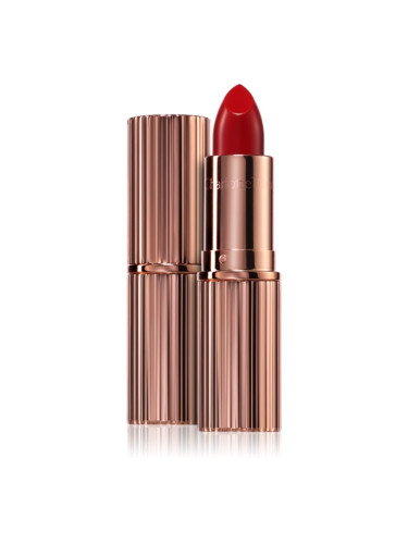 Charlotte Tilbury K.I.S.S.I.N.G Кремообразно червило със сатенено покритие цвят So Red 3.5 гр.
