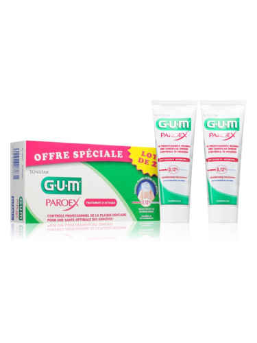 G.U.M Paroex Toothpaste паста за зъби 75 ml 2 бр.