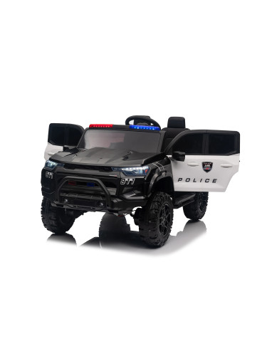 Двуместен акумулаторен джип POLICE 4X4 24V батерия