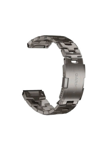 Титаниева верижка Garmin QuickFit, 26 мм, Сива, 010-12864-08