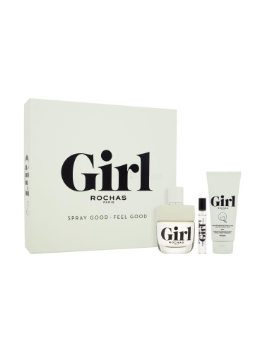 Rochas Girl Подаръчен комплект EDT 100 ml + балсам за тяло 100 ml + EDT 7,5 ml