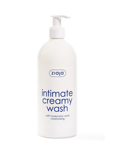 Ziaja интимен кремообразен измиващ продукт с хиалуронова киселина - Intimate Creamy Wash With Hyaluronic Acid (500ml)