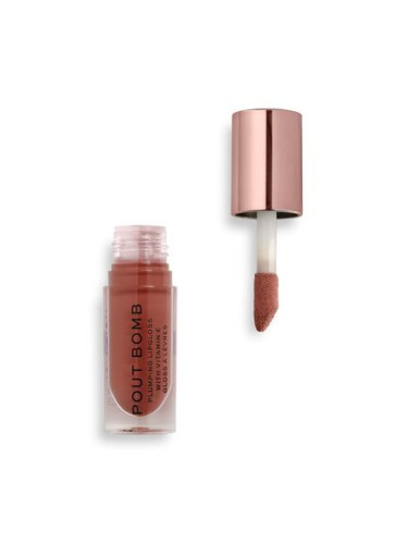 Revolution гланц за устни - Pout Bomb Plumping Gloss - Cookie