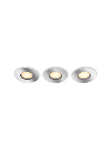 Philips-К-кт 3xLED Димируема лампа Hue ADORE BATHROOM 1xGU10/4,2W/230V IP44