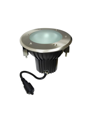 LED Екстериорна лампа за вграждане EASY CONNECT 1xGU10/8W/230V 3000K IP65 кръгла