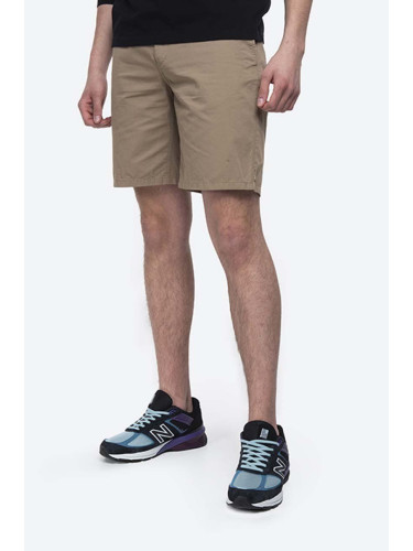 Памучен къс панталон Norse Projects Aros Light Twill Shorts N35-0237 N35-0237 0966 в кафяво