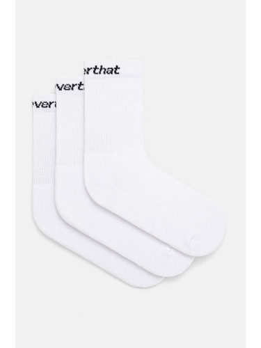 Чорапи thisisneverthat SP-Logo Socks 3-Pack в бяло TN241WUNSO01