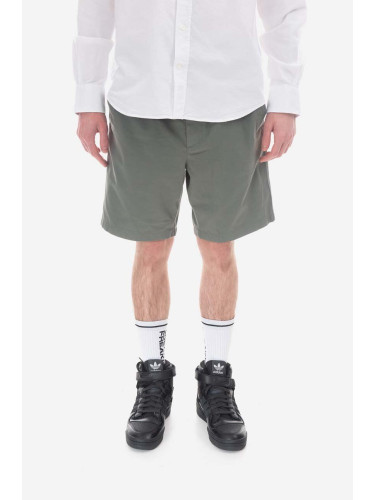 Памучен къс панталон Norse Projects Ezra Light Twill Shorts N35-0577 8061 в зелено