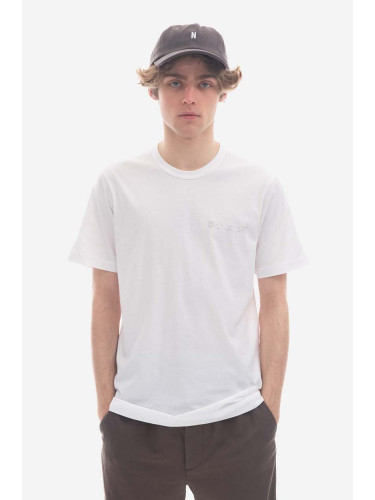 Тениска Norse Projects Joakim Reflective Print N01-0640 0001 в бяло с принт