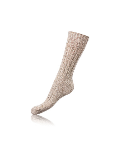 Bellinda 
NORWEGIAN STYLE SOCKS - Men's Norwegian-style winter socks - beige