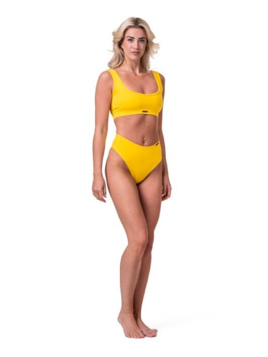 Women's swimsuit Nebbia Miami sporty bikini - top 554 yellow S