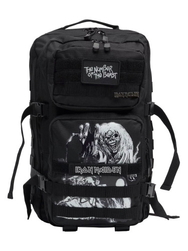 Iron Maiden US Cooper Large Eddy Glow backpack black