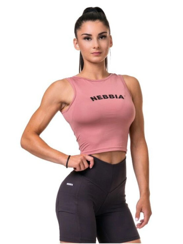 Women's tank top Nebbia Fit & Sporty top old rose XS