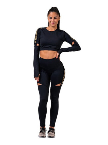 Women's leggings Nebbia Honey Bunny Leggings 820 black M