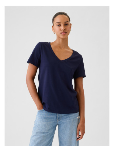 GAP T-Shirt Organic Vintage V-Neck - Women's