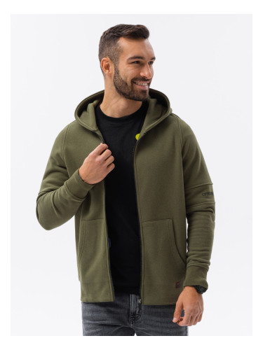 Ombre Men's zip-up sweatshirt