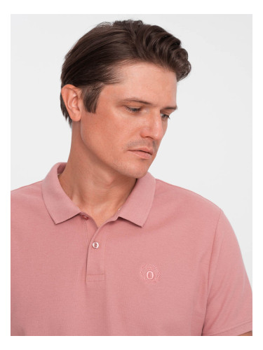 Ombre Men's pique knit polo shirt