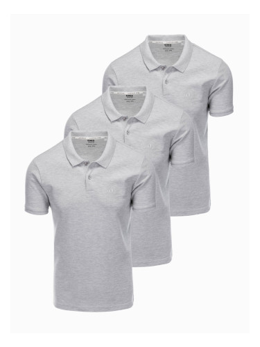 Ombre Cotton polo shirt set 3-pack