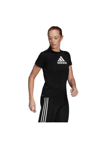 Women's T-shirt adidas Primeblue Designed 2 Move Logo Sport Black XS