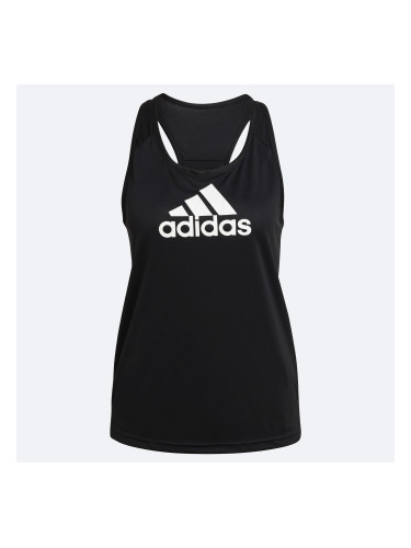 Women's tank top adidas BL TK Black/White XS