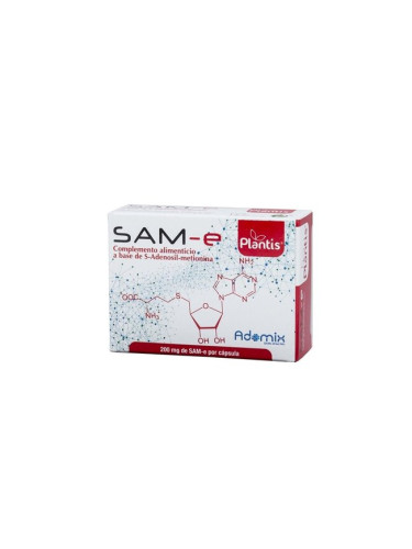 Plantis® САМ-е + Фолиева киселина и Витамин В12, 30 капсули | Artesania Agricola