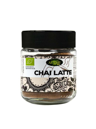 За овкусяване на напитки – билкова смес Chai Latte - С канела, джинджифил и други био подправки, 60 