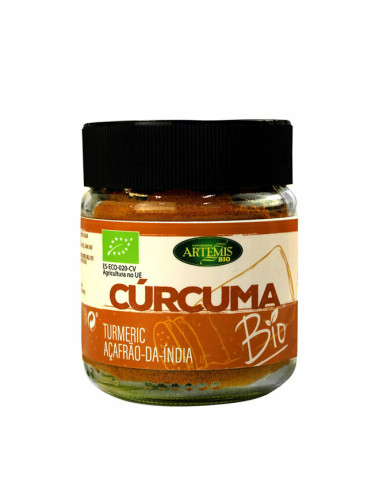 Био куркума за овкусяване на ястия, 85 g, прах