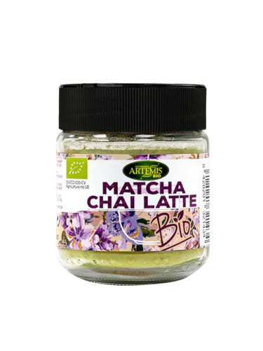 За овкусяване на напитки – билкова смес Matcha Chai Latte - С матча, индийско орехче и други био под