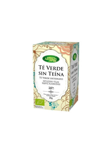 Зелен чай (без кофеин) 20 филтърни пакетчета, 28 g | Herbes del Moli
