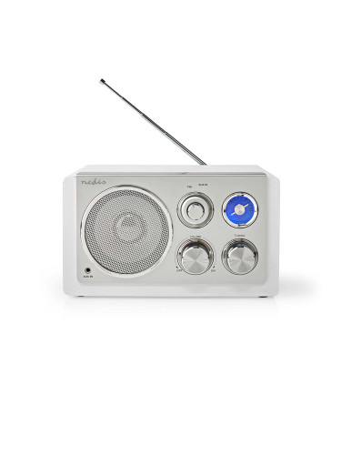 Ретро радио RDFM5110WT, FM/AM, 5W, 88~108MHz, NEDIS