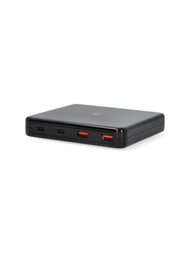 Зарядно за телефон, USB и USB Type-C, 230VAC, 5VDC, 65W, черно, NEDIS