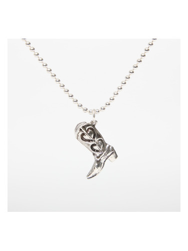 TwoJeys Boot Necklace Silver Universal