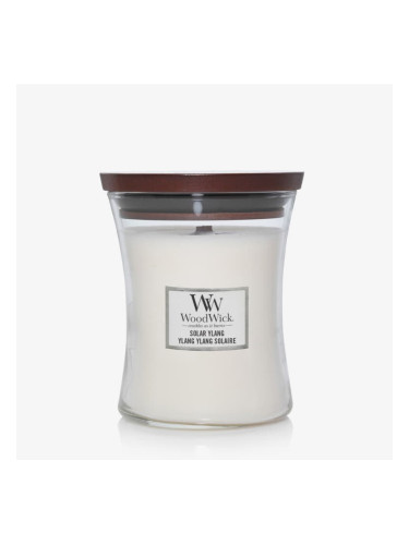 WoodWick Medium Hourglass Candle - Solar Ylang Universal