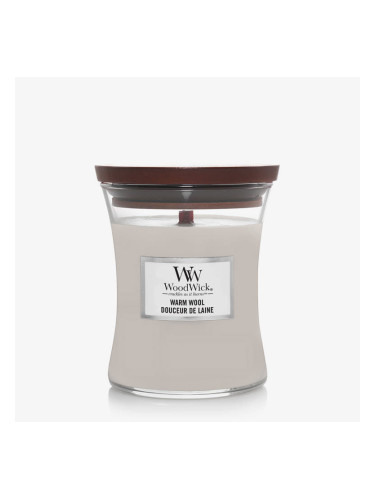 WoodWick Medium Hourglass Candle - Warm Wool Universal