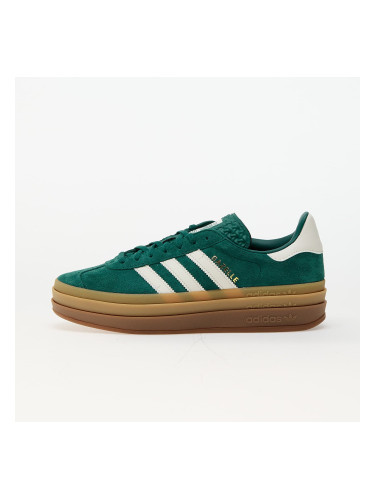 Сникърси adidas Gazelle Bold W Collegiate Green/ Off White/ Gold Metallic EUR 38