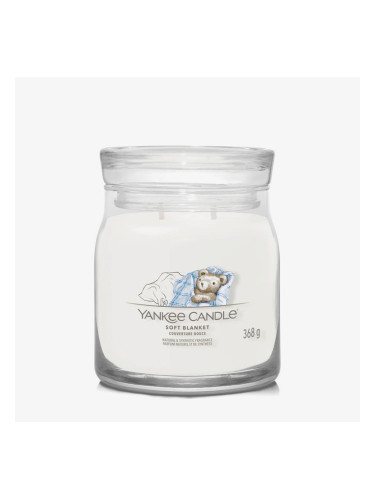 Yankee Candle Signature Medium Jar 2 Wicks - Soft Blanket Universal