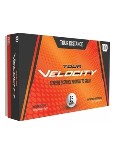 Wilson Staff Tour Velocity Distance Golf Balls White Standard Нова топка за голф