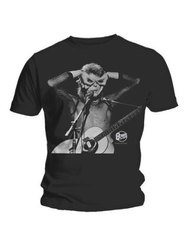 David Bowie Риза Acoustics Unisex Black 2XL